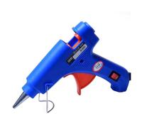 Pistolet À Colle En Silicone Chaud 20W, Avec Bâtons De 7mm, Mini Pistolets Industriels, Température Thermique Domestique, For Bricolage, Artisanat Et Arts Chauffage Rapide(Blue)