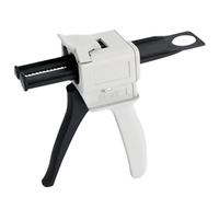 Pistolet à colle époxy 50 ml avec poignée mélangée, distributeur de colle 1:1/1:2, pistolet à colle époxy, pistolet à colle 2K, distributeur pour cartouche époxy