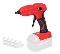 Pistolet à colle fondue, pistolet à colle thermofusible 7 mm11 mm, pistolet à colle thermofusible sans fil 40 W 100 W, compatible avec batterie M-a Kita 20 V Outil de bricolage avec 5 bâtons de colle