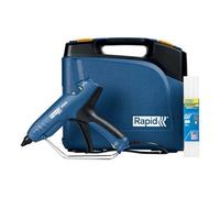 RAPID - EG313 - Pistolet à colle 900g/h pour colle Ø12 mm - Temps De Chauffe <3 Minutes, Parfait Pour Fixer Câbles, Moulures, Assembler Ou Installer - Pistolet + colle 12 sticks - (5001489)