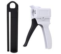Pistolet à colle pour mastic époxy 50 ml, manuel 10: 1 à deux | Colle à deux composants, Structure de mastic époxy, outil distributeur de calfeutrage mixte à presser, 50ml