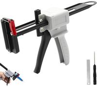 Pistolet à colle pour tube de dentifrice, 704 universel - Extrudeuse manuelle - Distributeur de colle en silicone pour dentifrice, crème, mastic, résine époxy, réparation adhésive
