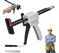 Pistolet à colle pour tube de dentifrice, distributeur de colle universel 704, outil d'extrusion pour mastic adhésif en crème, mastic et outil de réparation