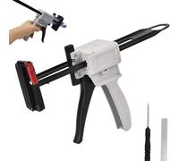 Pistolet à colle pour tube dentifrice, machine manuelle pressage tube pistolet à colle en silicone, peinture et cosmétiques Distributeur facile zéro déchet pour le bricolage à domicile et l'industrie