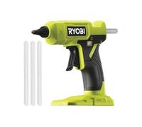 Ryobi Pistolet à colle RGLU18 18V – Sans batterie – Indicateur de chauffe – 3 bâtons inclus