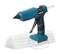 Pistolet à colle sans fil pour batterie Bosch, 18 V GBA/GBA ProCORE Mellif Pistolet à colle chaude, pistolet à colle à préchauffage rapide, avec 20 bâtons de 11 mm pour bricolage, travaux manuels
