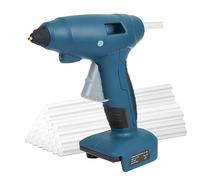 Pistolet à colle sans fil pour batteries Makita 18V - Temps de chauffe rapide, polyvalent et embout en cuivre précis - Pour projets de bricolage, artisanat et réparations