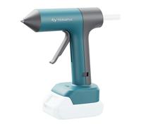 Pistolet a colle sans fil Tilswall pour piles Makita 18 V/20 V, pistolet à colle chaude pleine grandeur, préchauffage rapide en 90 s, avec 10 bâtons de colle de 0,43 pouce (piles non incluses).