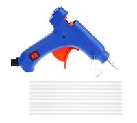 Pistolet À Colle Thermofusible 20W Avec Bâton De Transparent 7MM, Mini Électrique US/EU Température Thermique, Outil Réparation Spécial Sti Chauffage Rapide(Set 3)