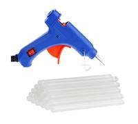 Pistolet À Colle Thermofusible 20W Avec Bâton De Transparent 7MM, Mini Électrique US/EU Température Thermique, Outil Réparation Spécial Sti Chauffage Rapide(Set 4)