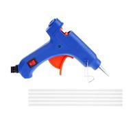 Pistolet À Colle Thermofusible 20W Avec Bâton De Transparent 7MM, Mini Électrique US/EU Température Thermique, Outil Réparation Spécial Sti Chauffage Rapide(Set 2)