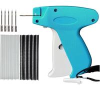 Pistolet à coudre, Quick Clothing Fixer, mini pistolet à coudre avec 2 aiguilles fines et 1000 attaches noires et blanches, pistolet à coudre Quick Stitch, pistolet à étiqueter pour vêtements