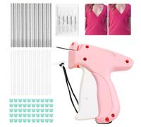 Pistolet à Coudre Rapide, Kit avec 5 Aiguilles, 2000 Épingles, 50 Boutons | Fixation instantanée, pour réparations textiles, jeans & tissus, facile, set complet pour couture & bricolage, pratique