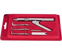 Pistolet à couronne automatique en acier inoxydable avec accessoires pour équipement et procédures de laboratoire dentaire