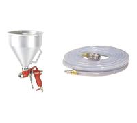 Pistolet à Crépir 5L - Aluminium - Idéal pour Application de Crépi - Usage Pro - D-Work