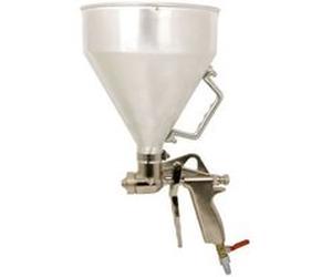 Pistolet à crépir Mecafer 120133 pression 4 à 6 bar contenance du godet 4,5 L