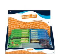 Pistolet à eau WDK A2600131 Revolver 14 cm Transparent néon vert