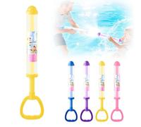 Pistolet a Eau, 2025 Nouveau Pistolets à Eau Feux d'artifice Pistolet a Eau Enfant, Firework Water Gun Jeux Piscine High Pressure pour Feu d'artifice Romantique Photo Fête (Jaune-2PCS)