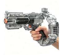 Pistolet À Eau - avec Grand Réservoir Et Flash Flamme | Jouets De Piscine Électriques Automatiques pour Garçons Et Filles - pour Jardin, Piscine, Plage, Parc, Pelouse, Terrain de Jeu, Fête