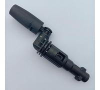 Pistolet à eau avec pulvérisateur turbo et rotation complète à 360 degrés pour nettoyeur haute pression Convient pour le nettoyage de la voiture et l'extérieur avec fixation facile (K)