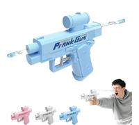 Pistolet À Eau Bidirectionnel, Pistolet À Eau Farceur, Pistolets À Eau Inversés Pulvérisant De l'avant Et De L'arrière, Pistolets À Eau Farfelus pour Vos Amis, Rebondissement Inattendu (Bleu)
