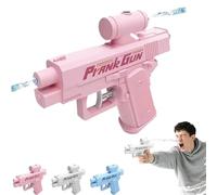 Pistolet À Eau Bidirectionnel, Pistolet À Eau Farceur, Pistolets À Eau Inversés Pulvérisant De l'avant Et De L'arrière, Pistolets À Eau Farfelus pour Vos Amis, Rebondissement Inattendu (Rose)