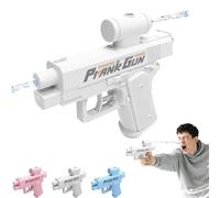 Pistolet À Eau Bidirectionnel, Pistolet À Eau Farceur, Pistolets À Eau Inversés Pulvérisant De l'avant Et De L'arrière, Pistolets À Eau Farfelus pour Vos Amis, Rebondissement Inattendu (Blanc)