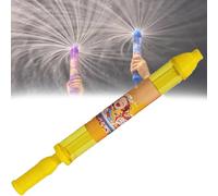 Pistolet à eau de feu d'artifice, pulvérisateur à eau romantique pour couples, plage, aire de jeux, fêtes au bord de la piscine, jeux de piscine interactifs pour la famille et les amis (jaune)