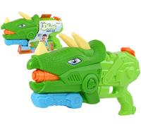 Pistolet à eau dinosaure, 1330 ml, vert, portée 8 m