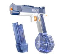 Pistolet à eau électrique - 1/2 pièces - Portée maximale : 90 cm - Puissant pulvérisateur d'eau avec 450 CC + 58 CC - Grande capacité - Jouet d'été pour l'été - Piscine - Plage (C)