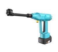 Pistolet À Eau Électrique Haute Pression for Lave-Auto, 200 Bars, Moteur sans Balais, Machine Laver Fil, Nettoyeur, Buse Réglable Jet Puissant