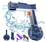 Pistolet à Eau électrique pour Enfants Adultes,Pistolets à Eau pour Enfant,Water Gun,pour L'extérieur,la Piscine,L'été,Jardin,Plage Fête D'été