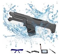 Pistolet A Eau Electrique, Puissant Pistolet à Eau Avec Absorption D'eau Automatique, Portée 32 Pieds Avec Batterie Rechargeable, Pour Enfants Et Adultes Jeux D Eau, L'été, Piscine, Plage (rouge)