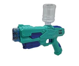 Pistolet à Eau électronique The Original Max Liquidator, Environ 27,5 cm, avec Batterie Li-ION 3,7 V 500 mAh et câble USB, avec Fonction lumière et Bouteille de 260 ML, Fonction Double tir