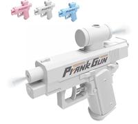 Pistolet à Eau en flèche, Pistolet à Eau Excentrique, canons des eaux inverses, canons des eaux drôles, Farce Originale et Amusante pour Le Bureau du Bureau de l'école (White)