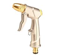 Pistolet à eau en métal robuste - Pistolet de pulvérisation for tuyau d'arrosage avec buse en laiton, pistolet à buse entièrement en laiton, pistolets de pulvérisation for tuyaux d'arrosage