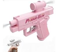 Pistolet à Eau farceur, Pistolet à Eau bidirectionnel inversé, Original et Amusant, Double buse pour des immersions Surprises, Jouet Original et hilarant pour Les fêtes et Les Loisirs estivaux (Rosa)