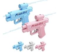 Pistolet à Eau Farceur, Pistolet à Eau Double Face, Pistolet à Eau Bidirectionnel, Pistolet à Eau Inversé, Jouet Durable Et Hilarant pour Adultes, pour Piscine, Plage, Extérieur, Fête(Blue+Pink)