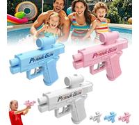 Pistolet à Eau Farceur, Prank Water Gun, Pistolet à Eau Bidirectionnel Compulsif, 2025 Pistolets à Eau Inversés Pulvérisant De l'avant vers L'arrière, Cadeaux Fantaisie Idéaux (3PC)