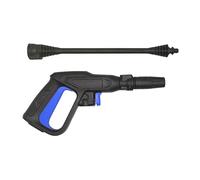 Pistolet à eau haute pression de rechange pour nettoyeur haute pression Bosch avec buse de ventilateur et baguette d'extension, max 1740 PSI (bleu)