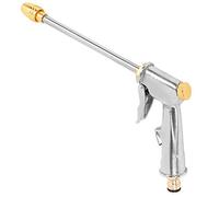 Pistolet à Eau Haute Pression Long Tuyau en Laiton Buse Réglable Lavage De Voiture Pistolet D'arrosage De Jardin pour Lavage De Voiture Et Arrosage De Jardin