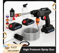 Pistolet à eau haute pression sans fil 50BAR, 1500W, machine à laver haute puissance, outil électrique pour batterie Makita 21V New 20000mah 2