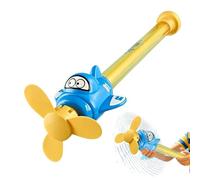 Pistolet à eau jouet - Jeu de pulvérisation avec hélice rotative | Jouet d'éclaboussures d'eau, pour plage de sable, pelouse, installation de jardin, cour, jardin, terrasse, camping, étang, piscine