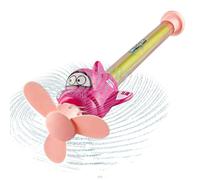 Pistolet à eau jouet, pistolet à eau jouet avec hélice rotative, tuyau d'arrosage - Pour plage de sable, pelouse, jardin, cour, terrasse, camping, étang, piscine
