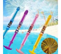 Pistolet a Eau, Lot de 4 Pistolet à Eau de Feu d'artifice, Pistolet à Eau pour Feux d'artifice, Firework Water Gun, Pistolets à Eau Feux d'artifice, pour Jeu De Piscine De Plage Extérieur