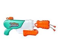 Hasbro Pistolet à eau Hydro Frenzy – 3 manières d'arroser, embout ajustable, 2 tubes lanceurs d'eau