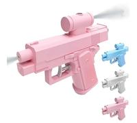 Pistolet à Eau Original, bidirectionnel, Double Sens inversé, Jet d'eau pour Les Amateurs de farces, l'école et Le Bureau (Rose)