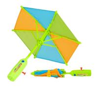 Pistolet a Eau Parapluie, Parapluie D'attaque Et Défense Dessin Animé, Pistolet à Eau De Rafting sur La Plage, Accessoires De Jeu D'ambiance Piscine Extérieure Camping, 30,5x31cm