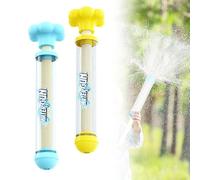 Pistolet a Eau, Petit Feu d'artifice Blasters à Eau, Mini Firework Water Gun, Fusil a Eau Puissant pour Enfants et Adultes Jeux d'eau, Piscine, Plage, Fête Jouets D'été (Bleu + Rose) (Bleu + Jaune)