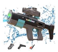Pistolet A Eau | Pistolet A Eau Electrique | Pistolet à Eau Automatique | Stockage D'eau De Grande Capacité De 1150ML | Pour Adulte Et Enfant Pour Jeux D'eau Et De Plage,Piscine (noir)